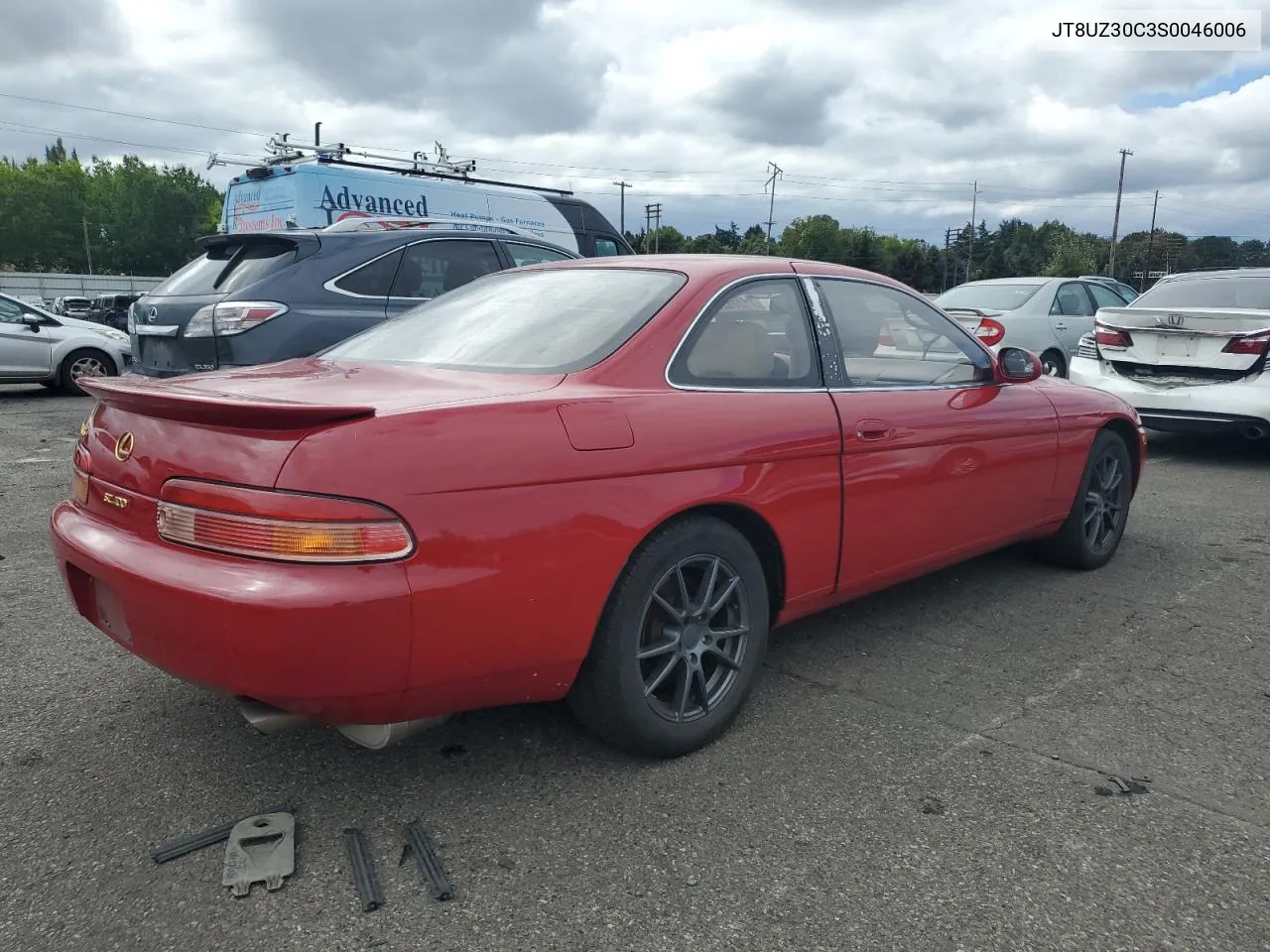 1995 Lexus Sc 400 VIN: JT8UZ30C3S0046006 Lot: 71278284