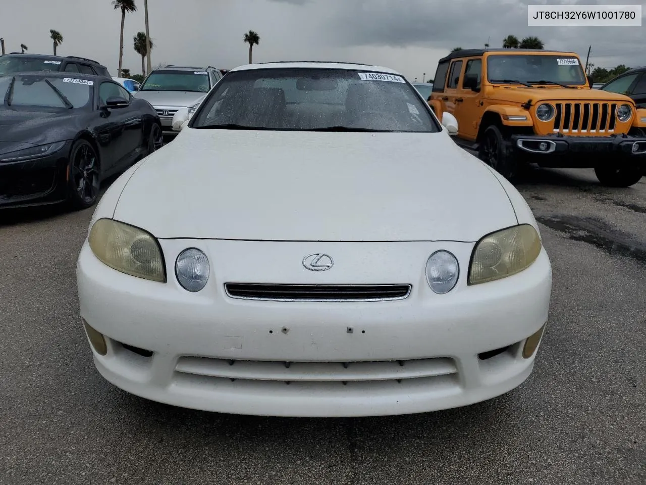 1998 Lexus Sc 400 VIN: JT8CH32Y6W1001780 Lot: 74030714