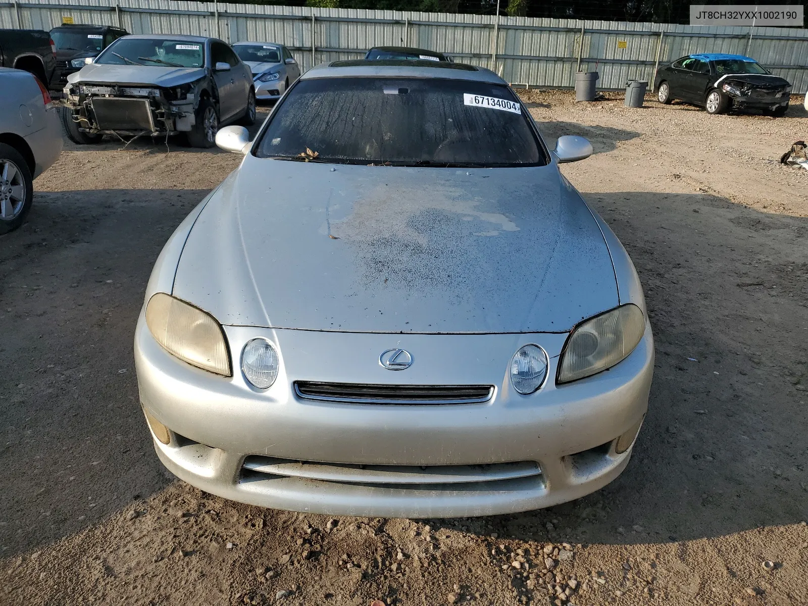 1999 Lexus Sc 400 VIN: JT8CH32YXX1002190 Lot: 67134004