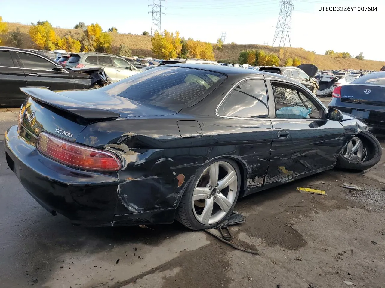 2000 Lexus Sc 300 VIN: JT8CD32Z6Y1007604 Lot: 75703594