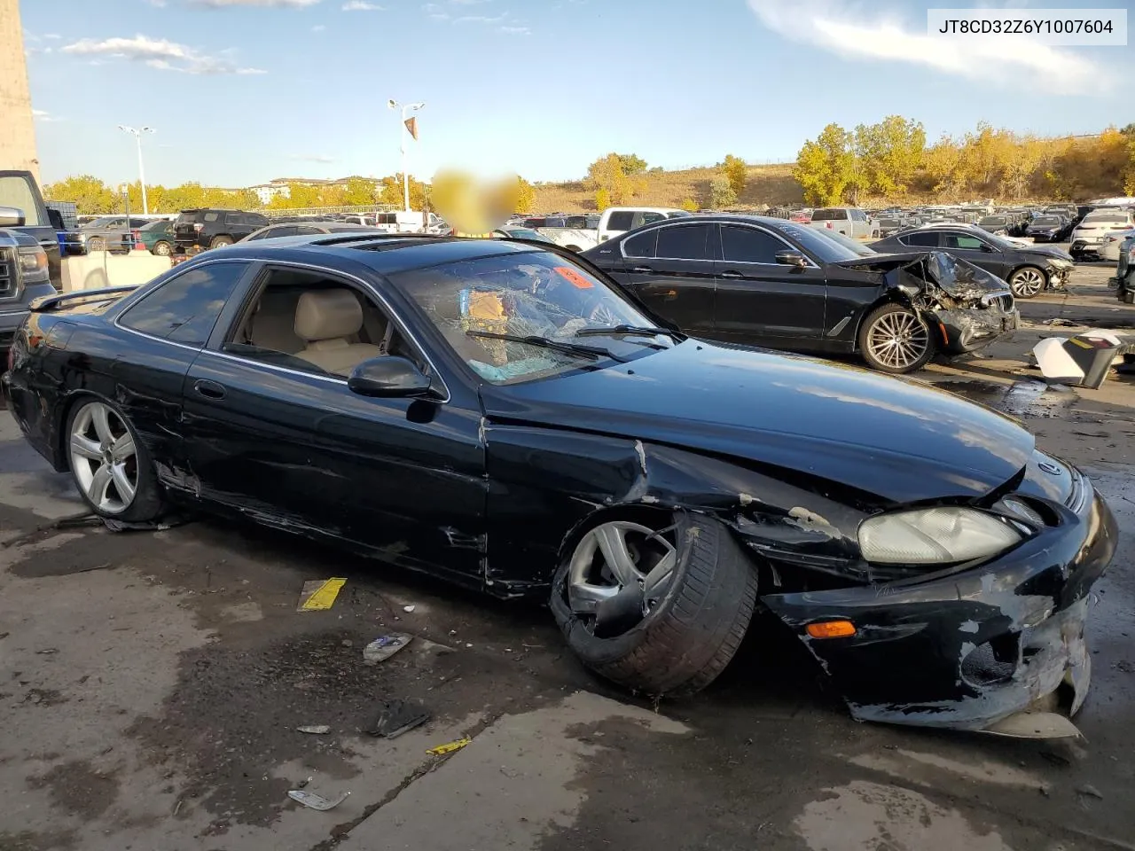 2000 Lexus Sc 300 VIN: JT8CD32Z6Y1007604 Lot: 75703594