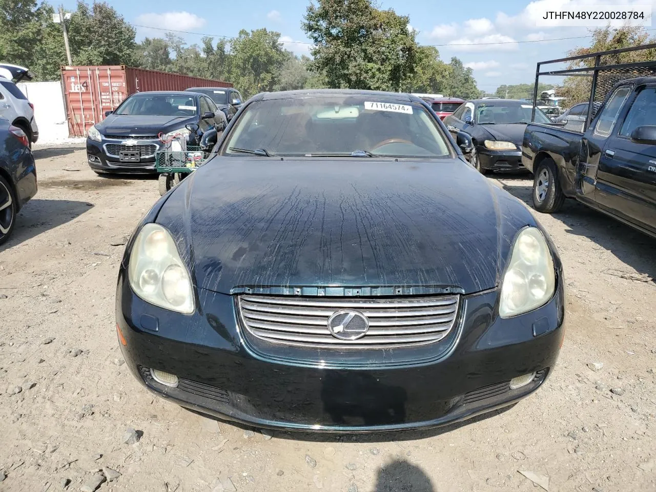 JTHFN48Y220028784 2002 Lexus Sc 430