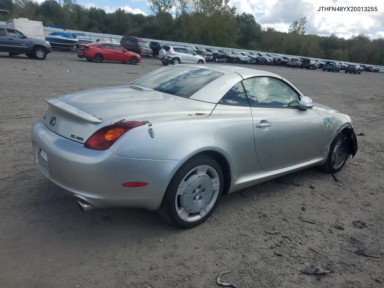 JTHFN48YX20013255 2002 Lexus Sc 430