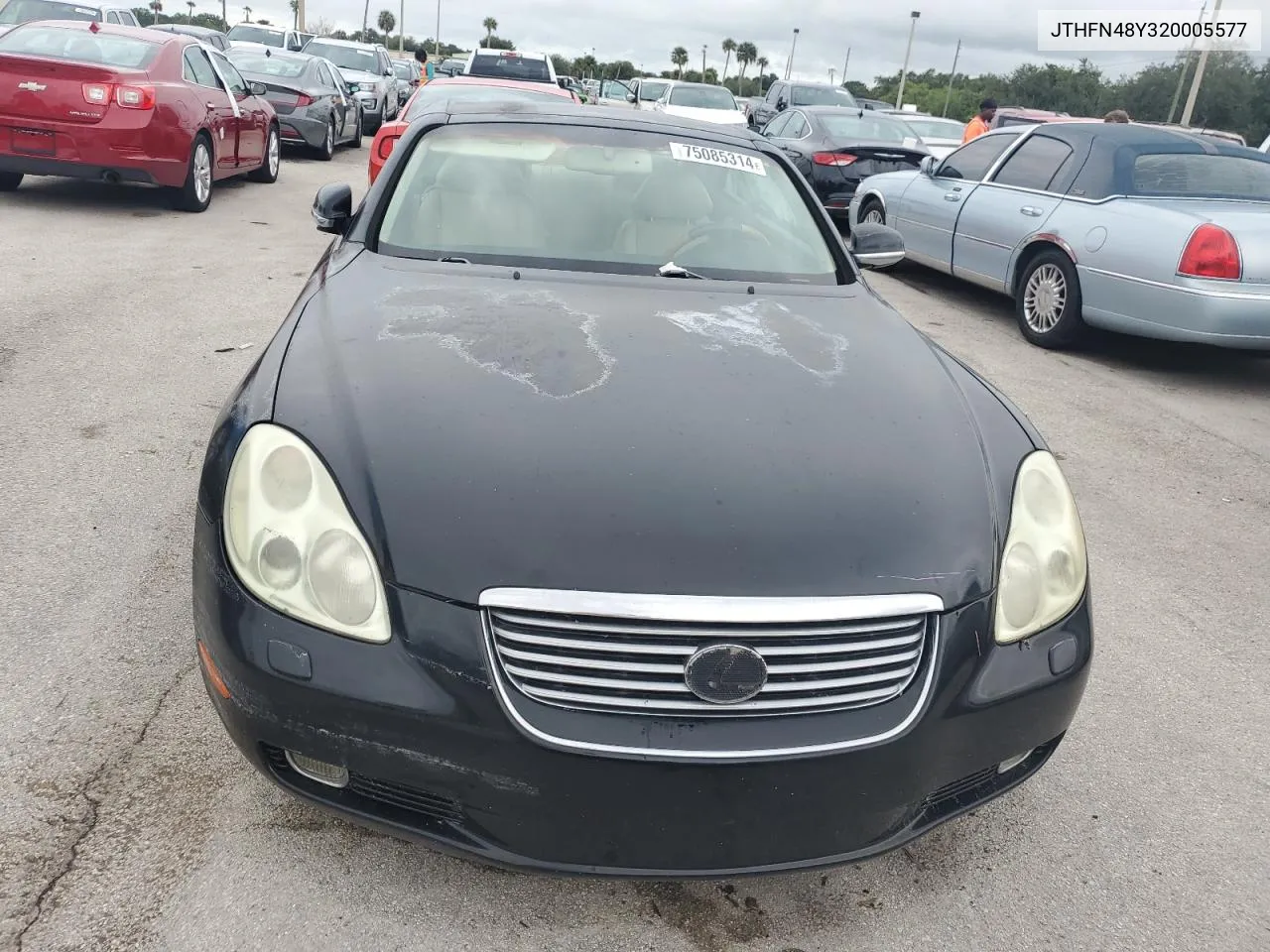 2002 Lexus Sc 430 VIN: JTHFN48Y320005577 Lot: 75085314