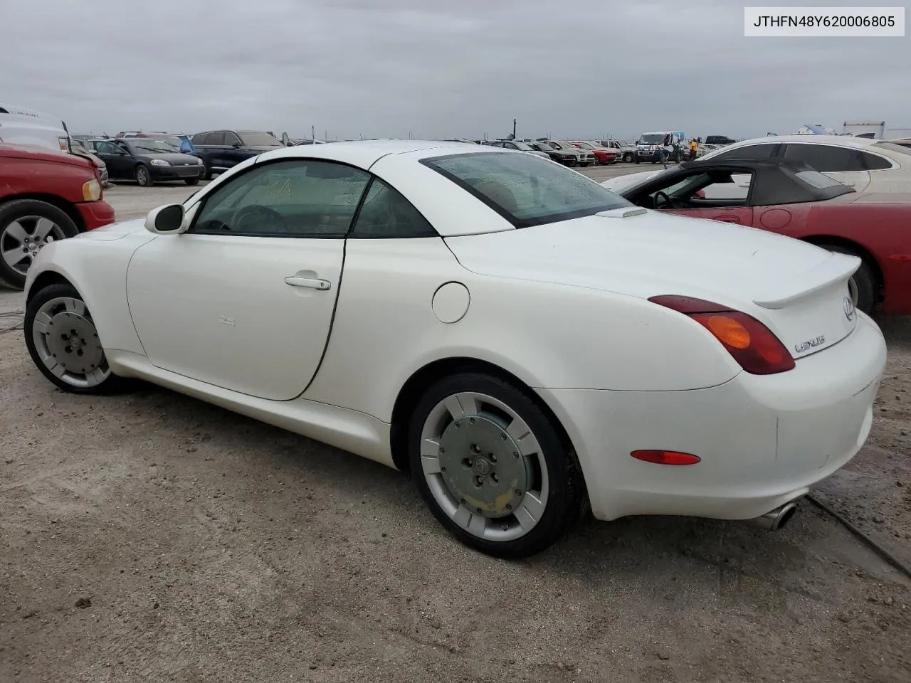 2002 Lexus Sc 430 VIN: JTHFN48Y620006805 Lot: 75208254