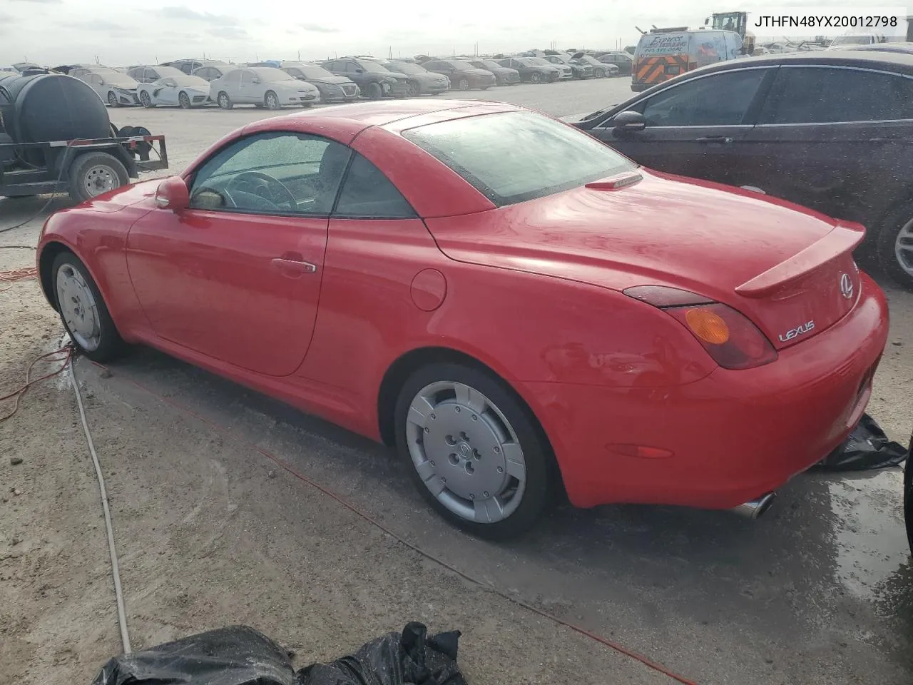 2002 Lexus Sc 430 VIN: JTHFN48YX20012798 Lot: 75269794