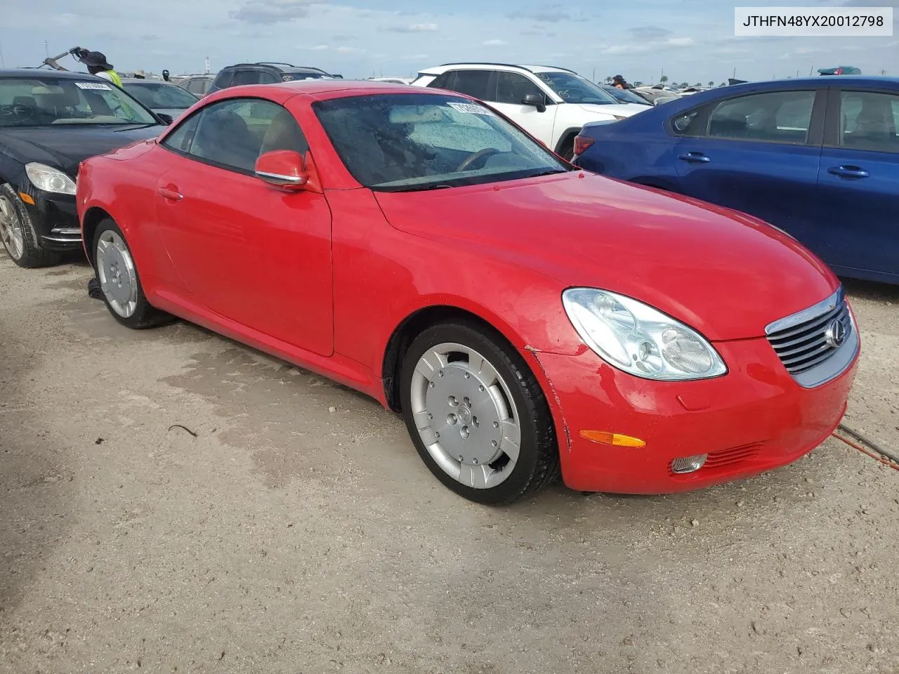 2002 Lexus Sc 430 VIN: JTHFN48YX20012798 Lot: 75269794