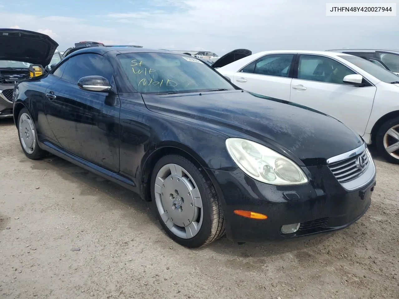 2002 Lexus Sc 430 VIN: JTHFN48Y420027944 Lot: 75298584