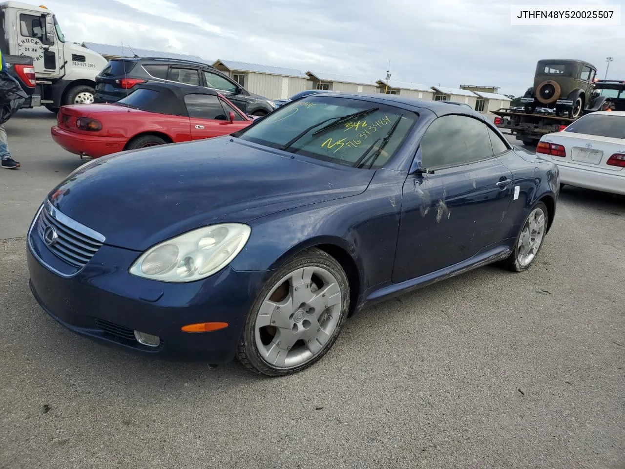 2002 Lexus Sc 430 VIN: JTHFN48Y520025507 Lot: 76343484