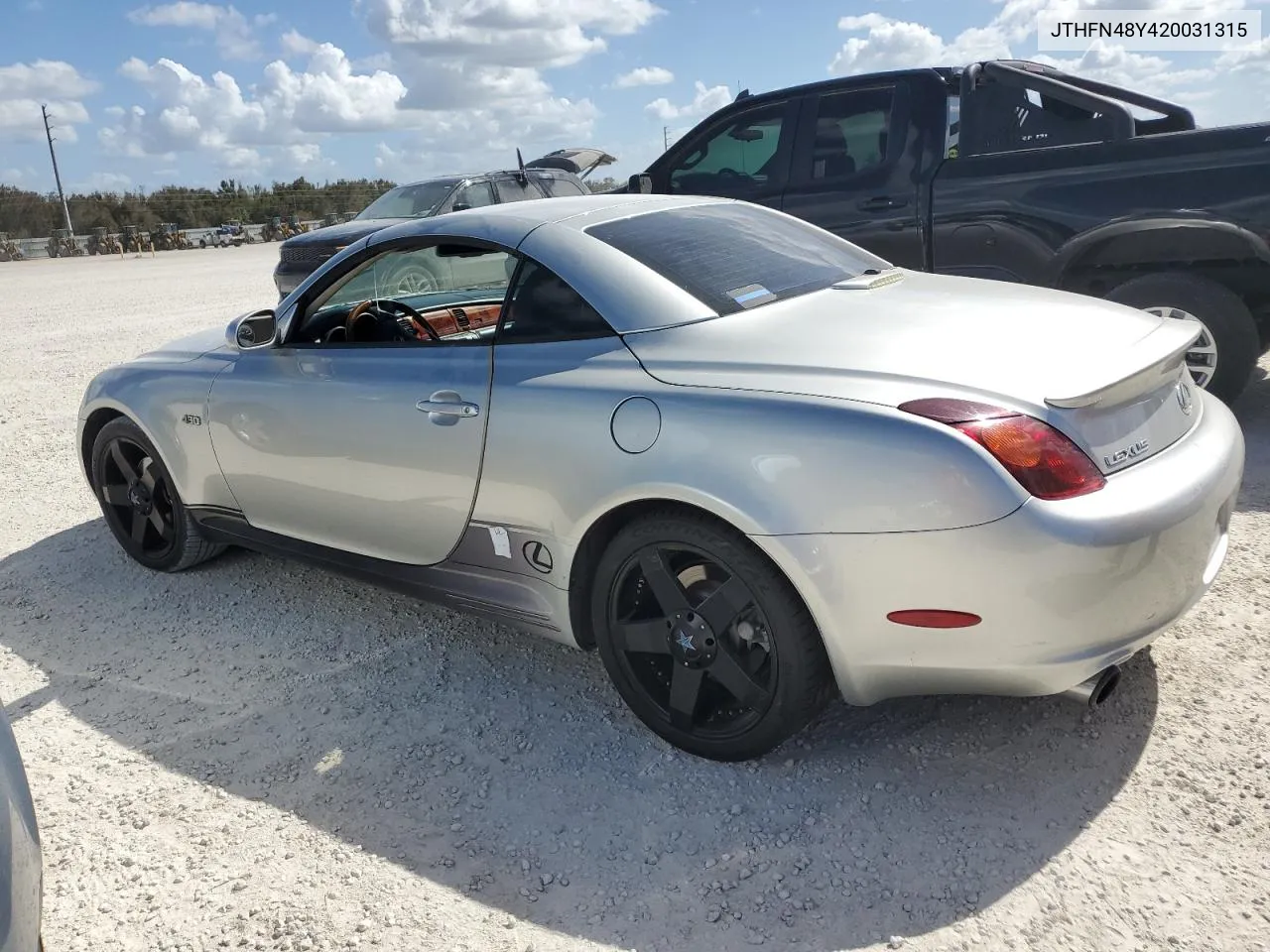 2002 Lexus Sc 430 VIN: JTHFN48Y420031315 Lot: 77133524