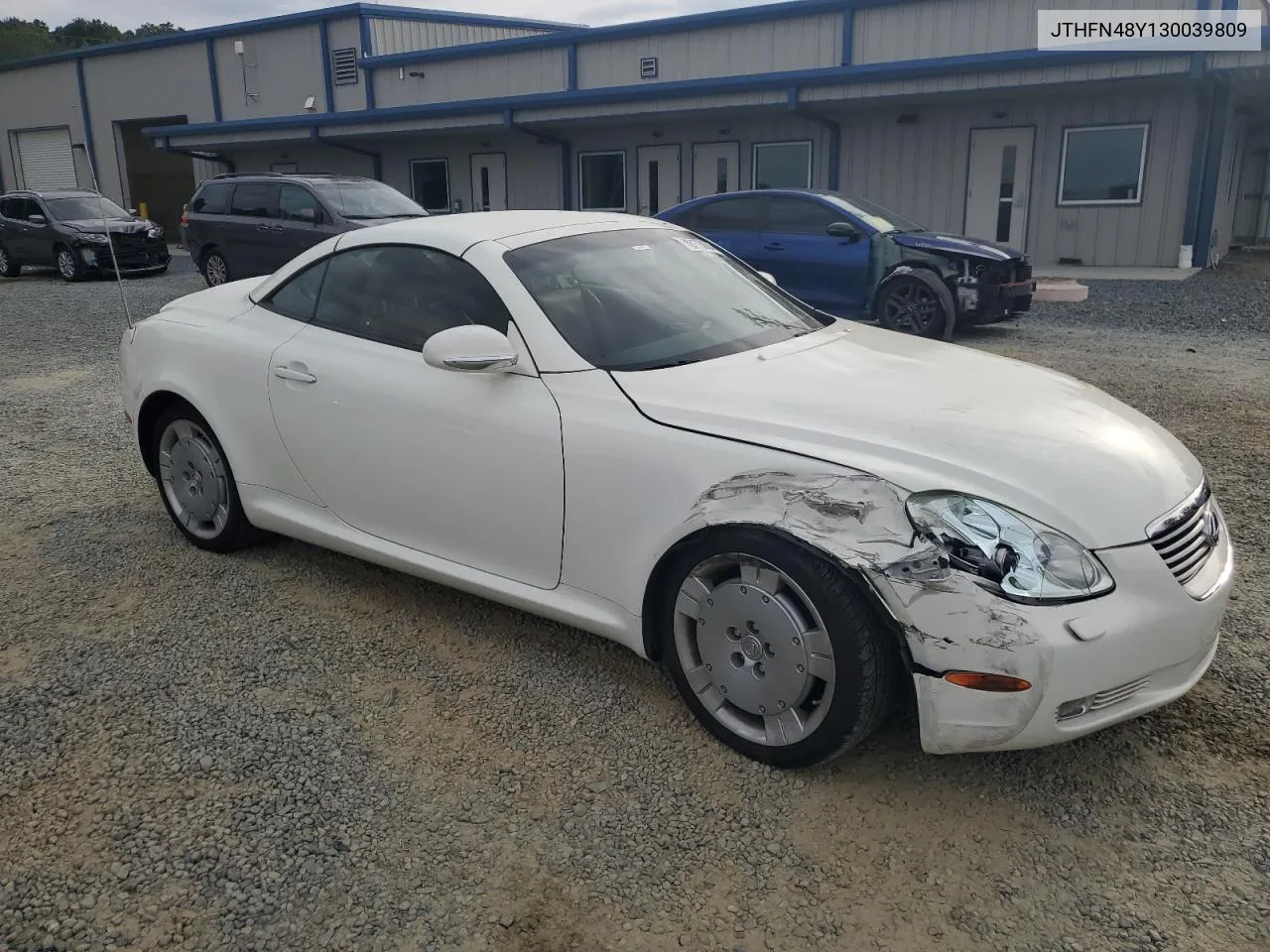 2003 Lexus Sc 430 VIN: JTHFN48Y130039809 Lot: 70775084