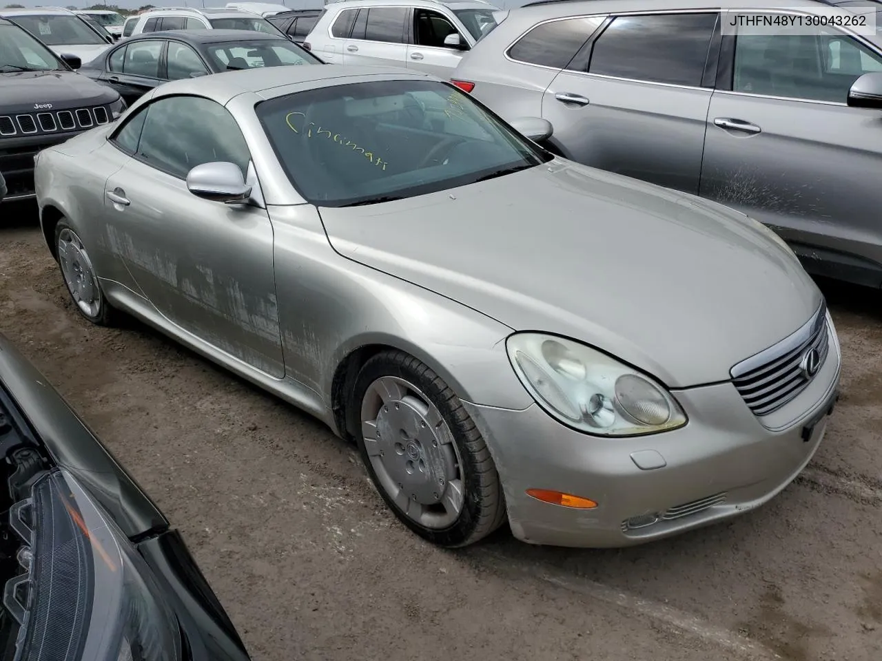 2003 Lexus Sc 430 VIN: JTHFN48Y130043262 Lot: 74299994