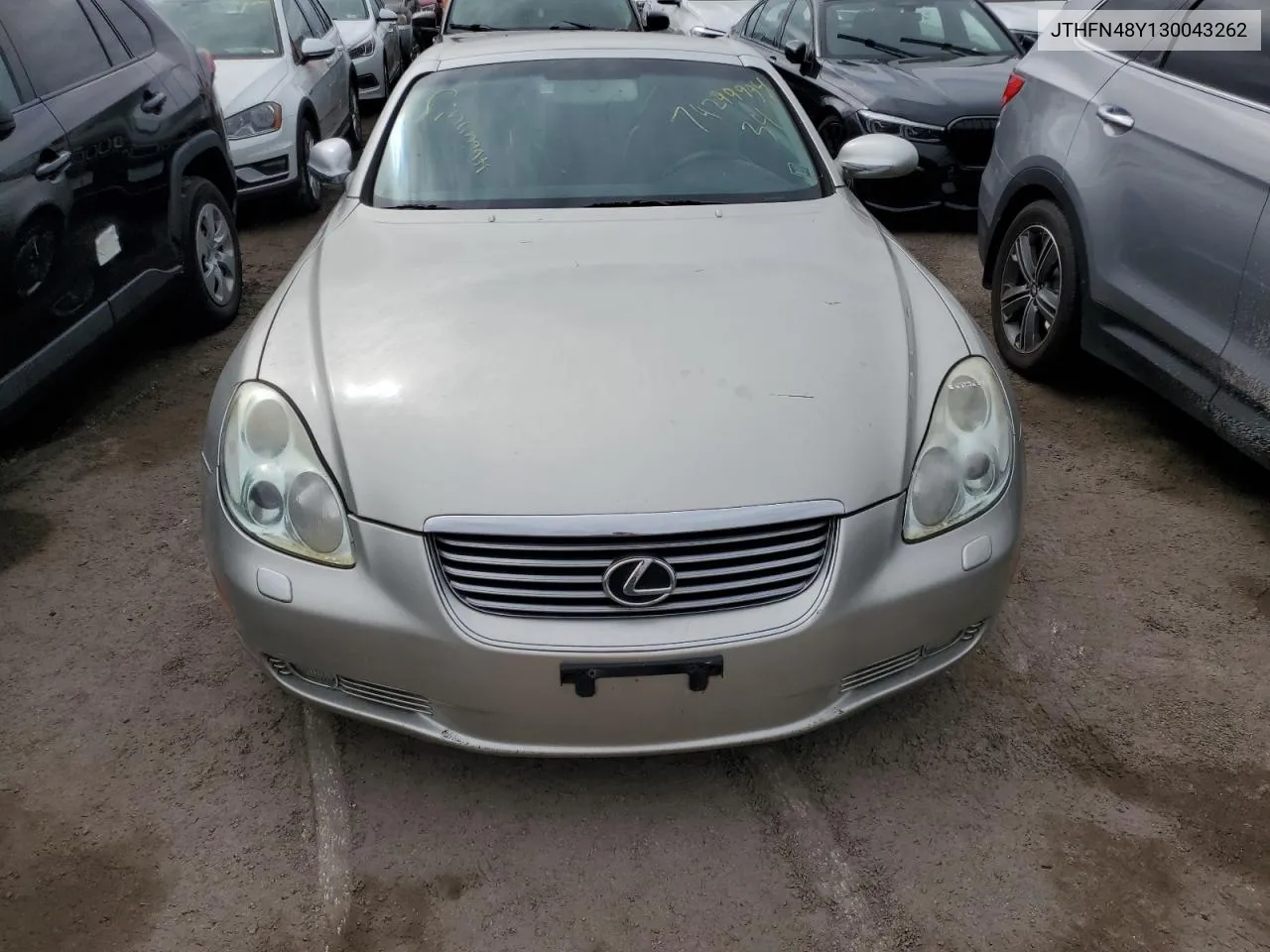 2003 Lexus Sc 430 VIN: JTHFN48Y130043262 Lot: 74299994