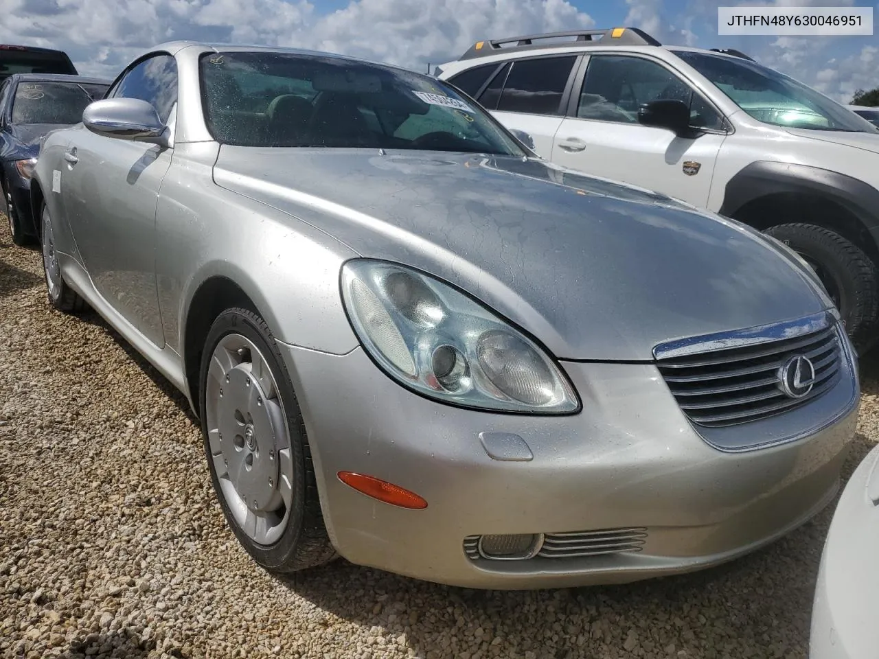 2003 Lexus Sc 430 VIN: JTHFN48Y630046951 Lot: 74504264