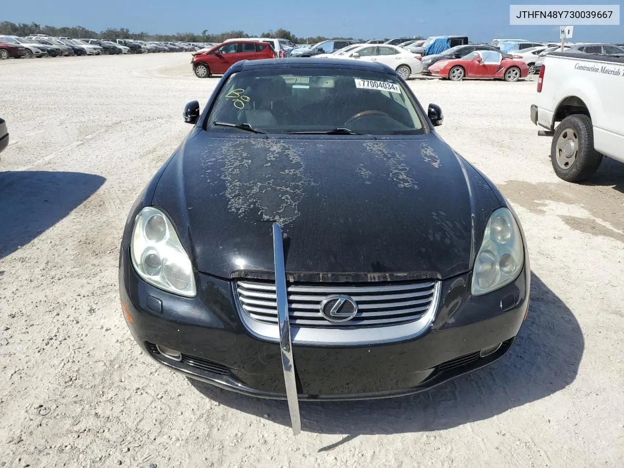 2003 Lexus Sc 430 VIN: JTHFN48Y730039667 Lot: 77004034