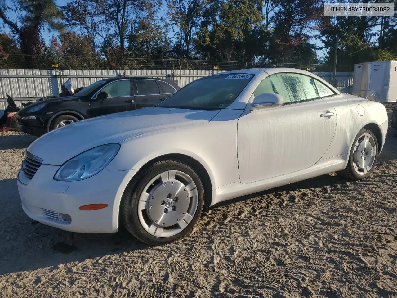 2003 Lexus Sc 430 VIN: JTHFN48Y730038082 Lot: 77005344