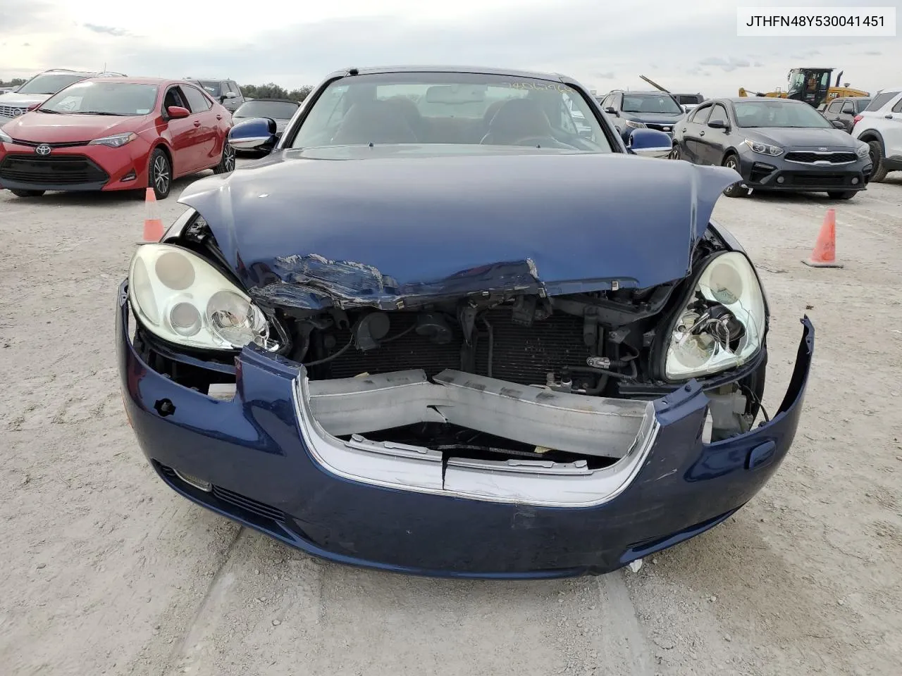 2003 Lexus Sc 430 VIN: JTHFN48Y530041451 Lot: 78067964