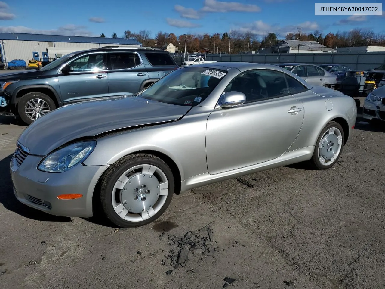 2003 Lexus Sc 430 VIN: JTHFN48Y630047002 Lot: 79889824