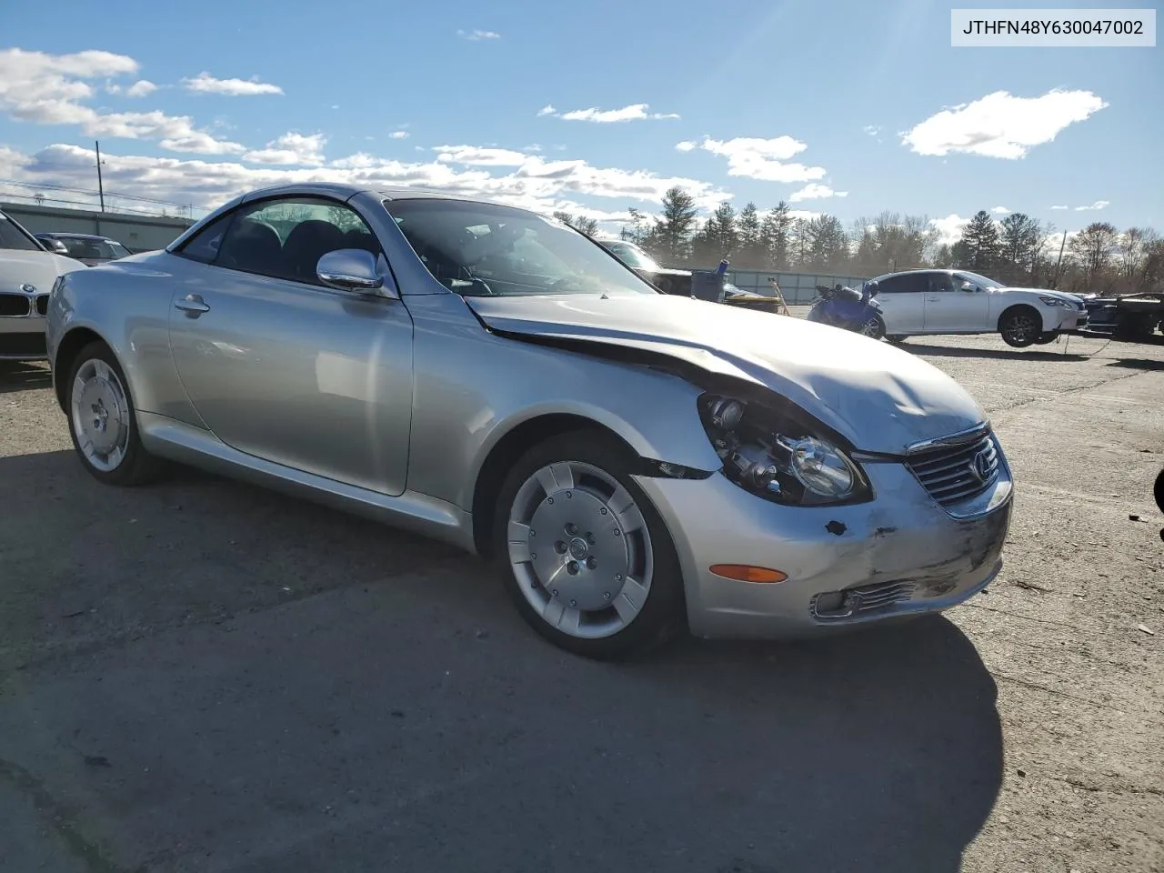 2003 Lexus Sc 430 VIN: JTHFN48Y630047002 Lot: 79889824