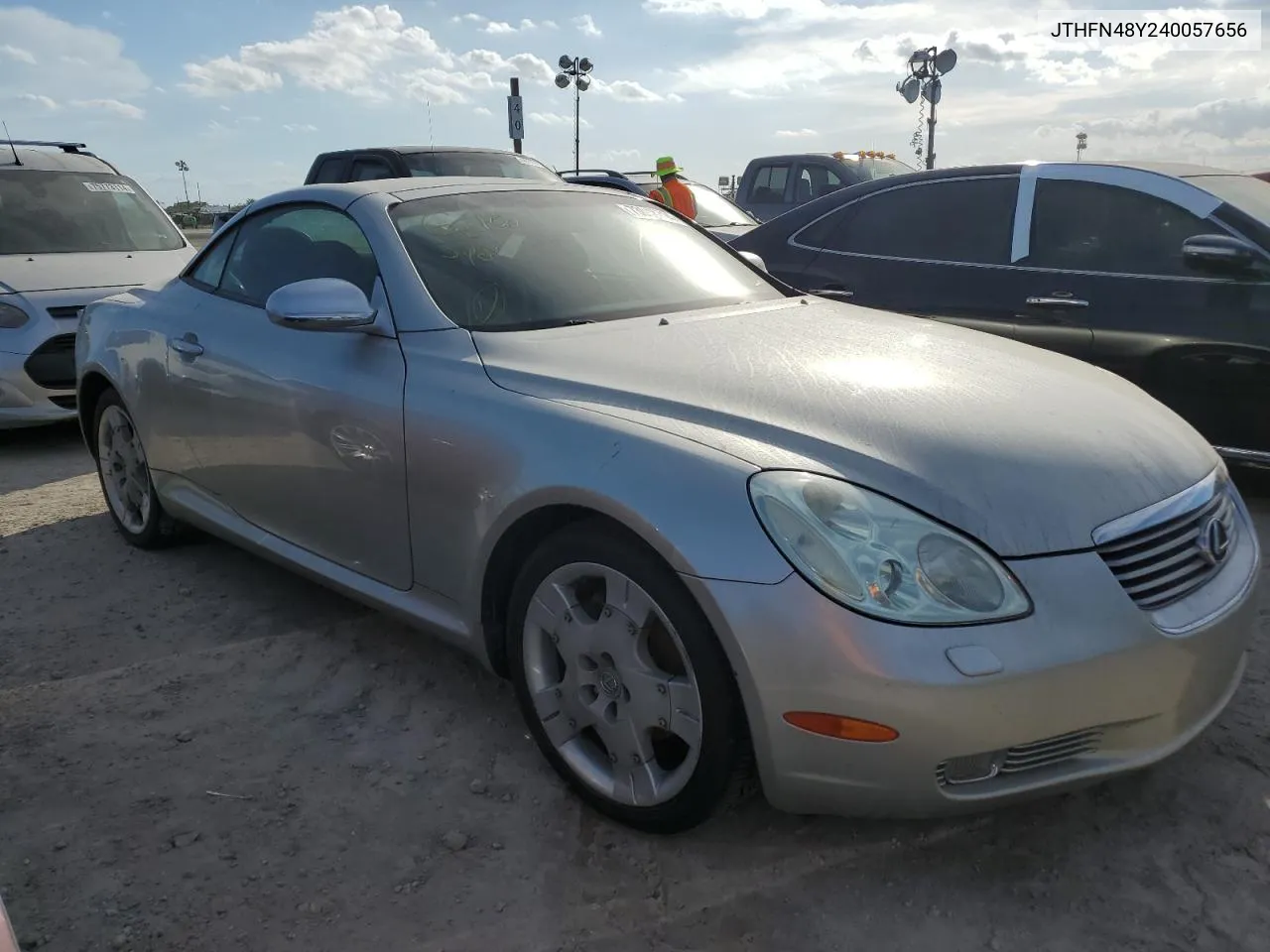 2004 Lexus Sc 430 VIN: JTHFN48Y240057656 Lot: 73948714