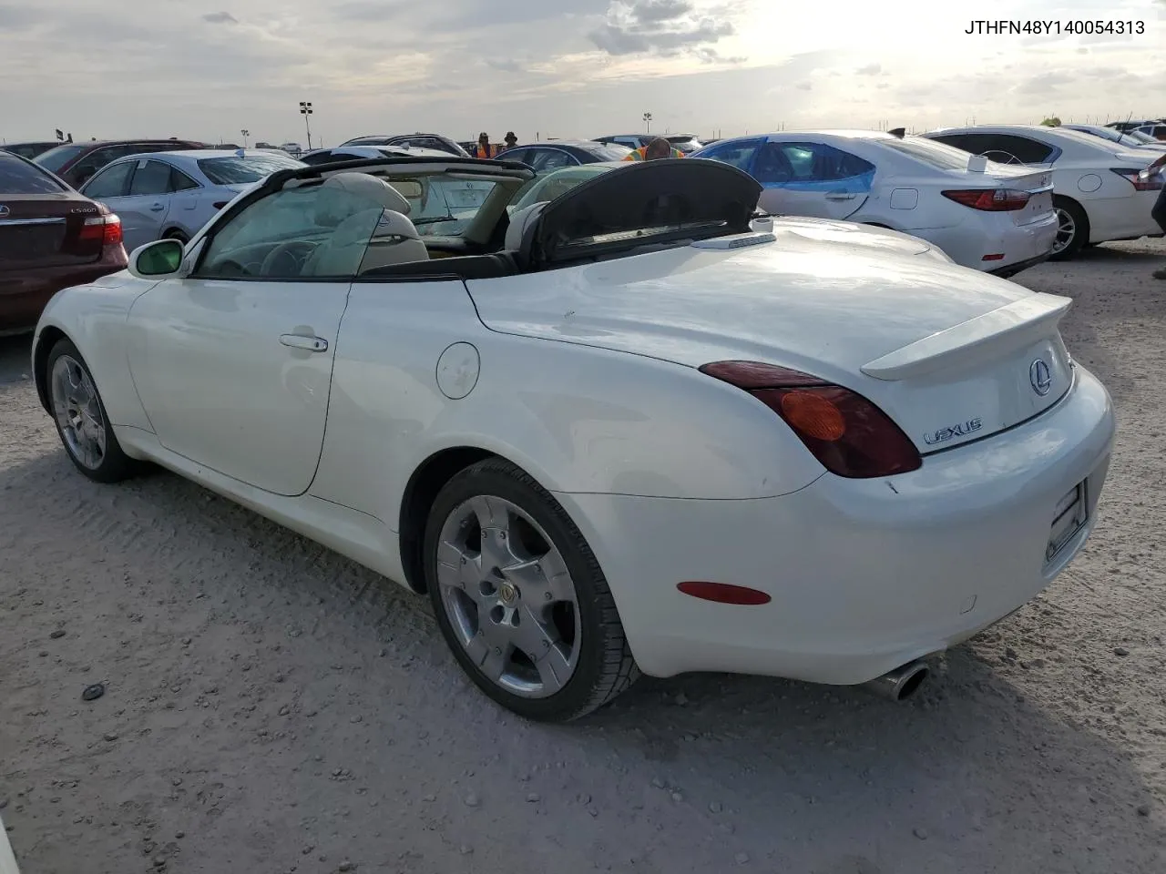 2004 Lexus Sc 430 VIN: JTHFN48Y140054313 Lot: 74099804