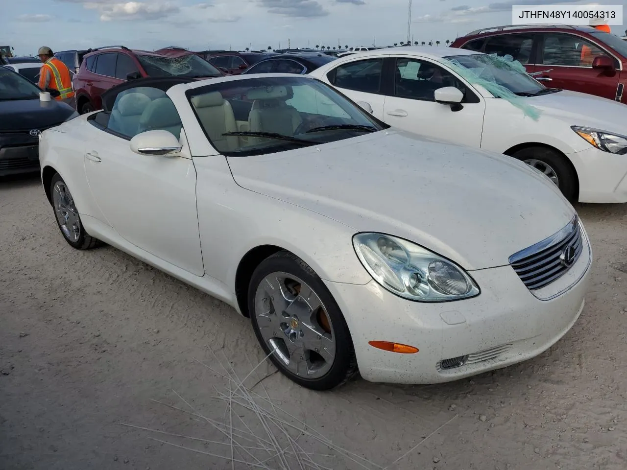 2004 Lexus Sc 430 VIN: JTHFN48Y140054313 Lot: 74099804