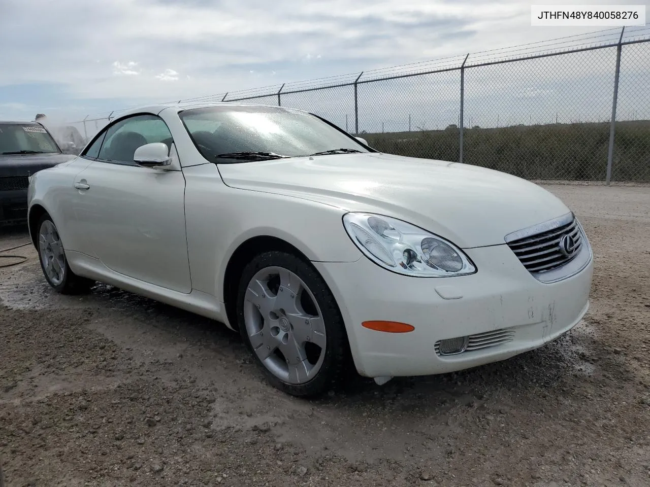 2004 Lexus Sc 430 VIN: JTHFN48Y840058276 Lot: 74428584