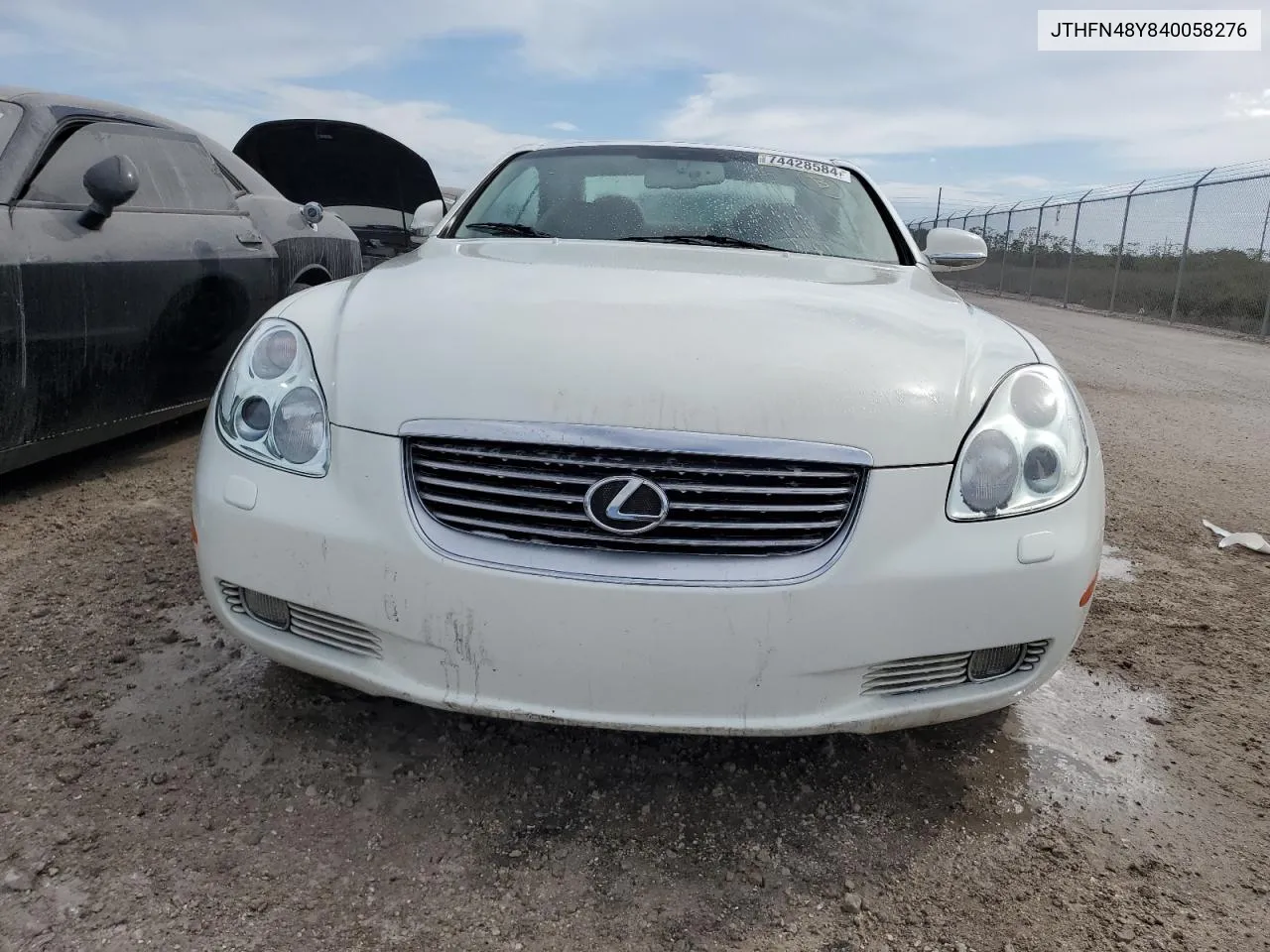 2004 Lexus Sc 430 VIN: JTHFN48Y840058276 Lot: 74428584