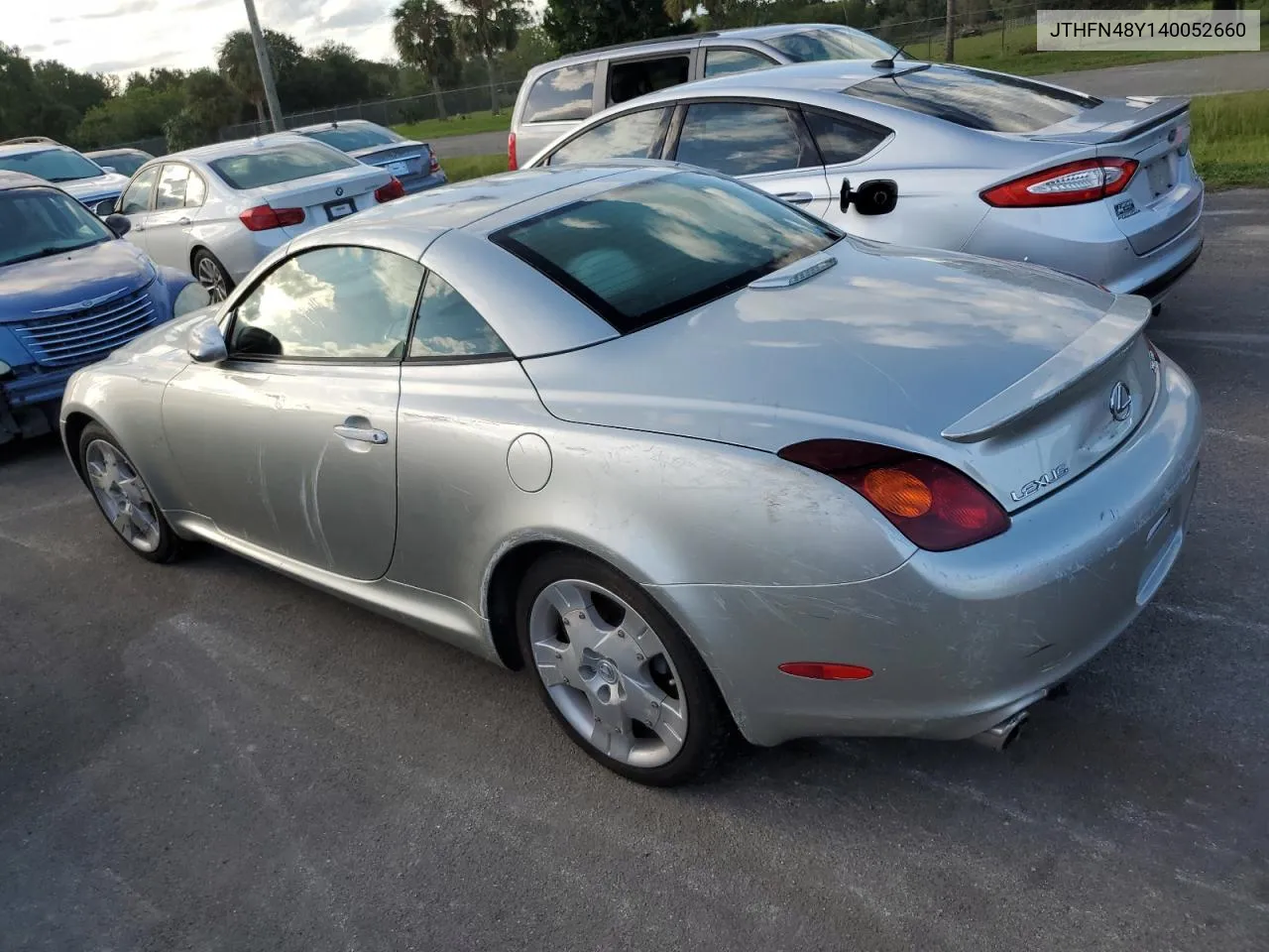 2004 Lexus Sc 430 VIN: JTHFN48Y140052660 Lot: 74563184