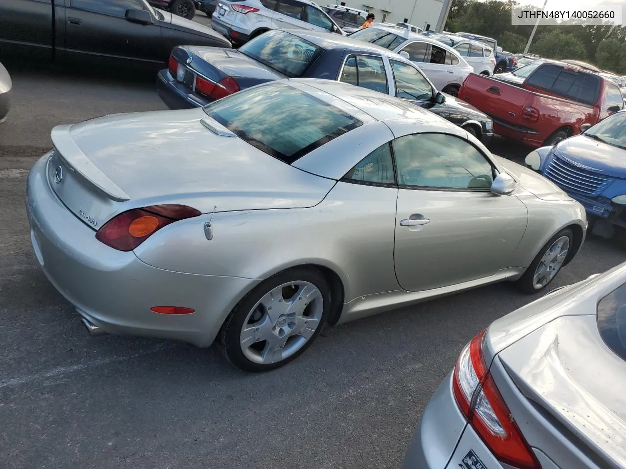 2004 Lexus Sc 430 VIN: JTHFN48Y140052660 Lot: 74563184