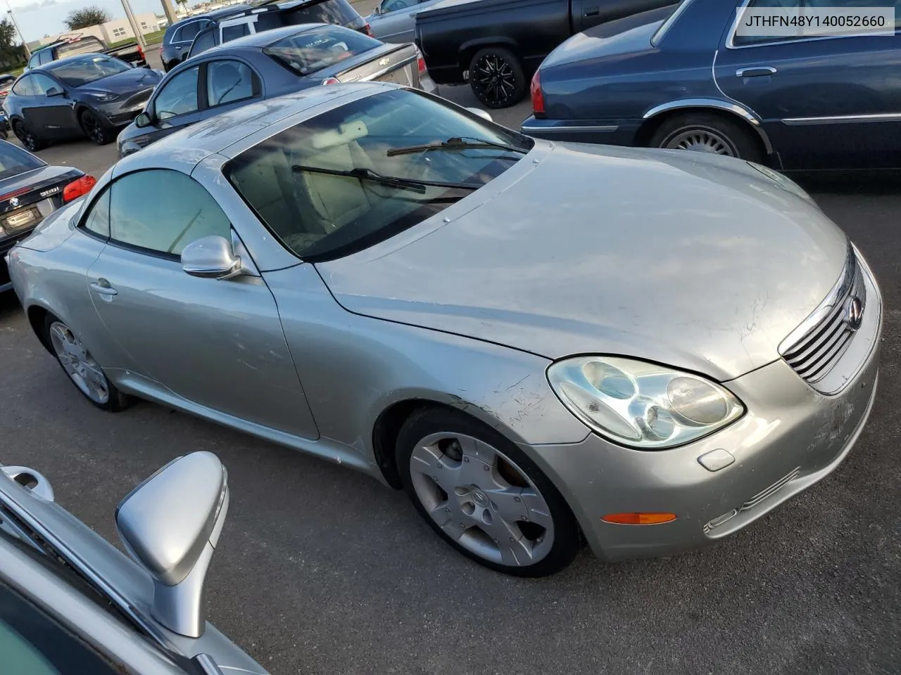 2004 Lexus Sc 430 VIN: JTHFN48Y140052660 Lot: 74563184