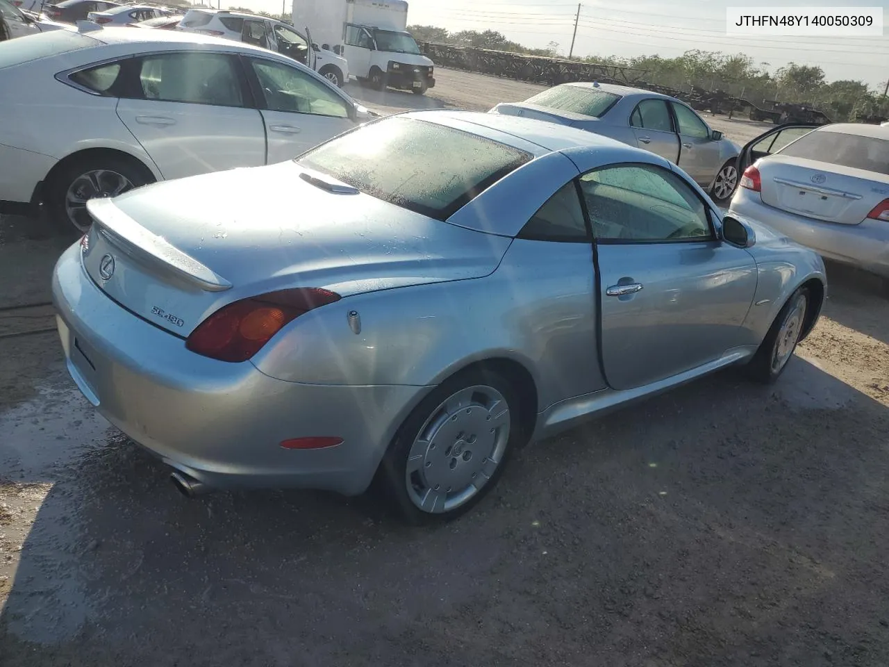 2004 Lexus Sc 430 VIN: JTHFN48Y140050309 Lot: 74759614