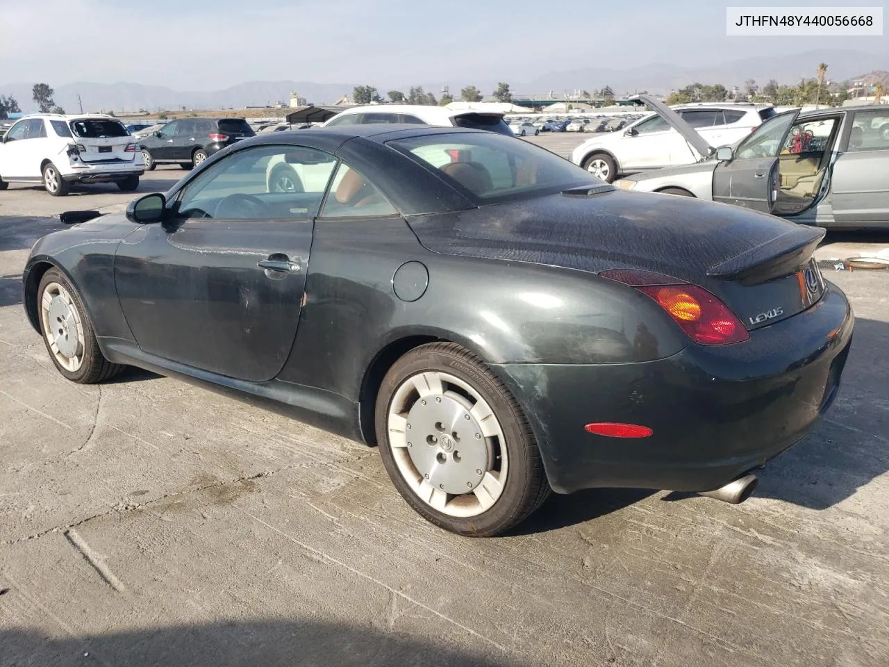 2004 Lexus Sc 430 VIN: JTHFN48Y440056668 Lot: 75207874