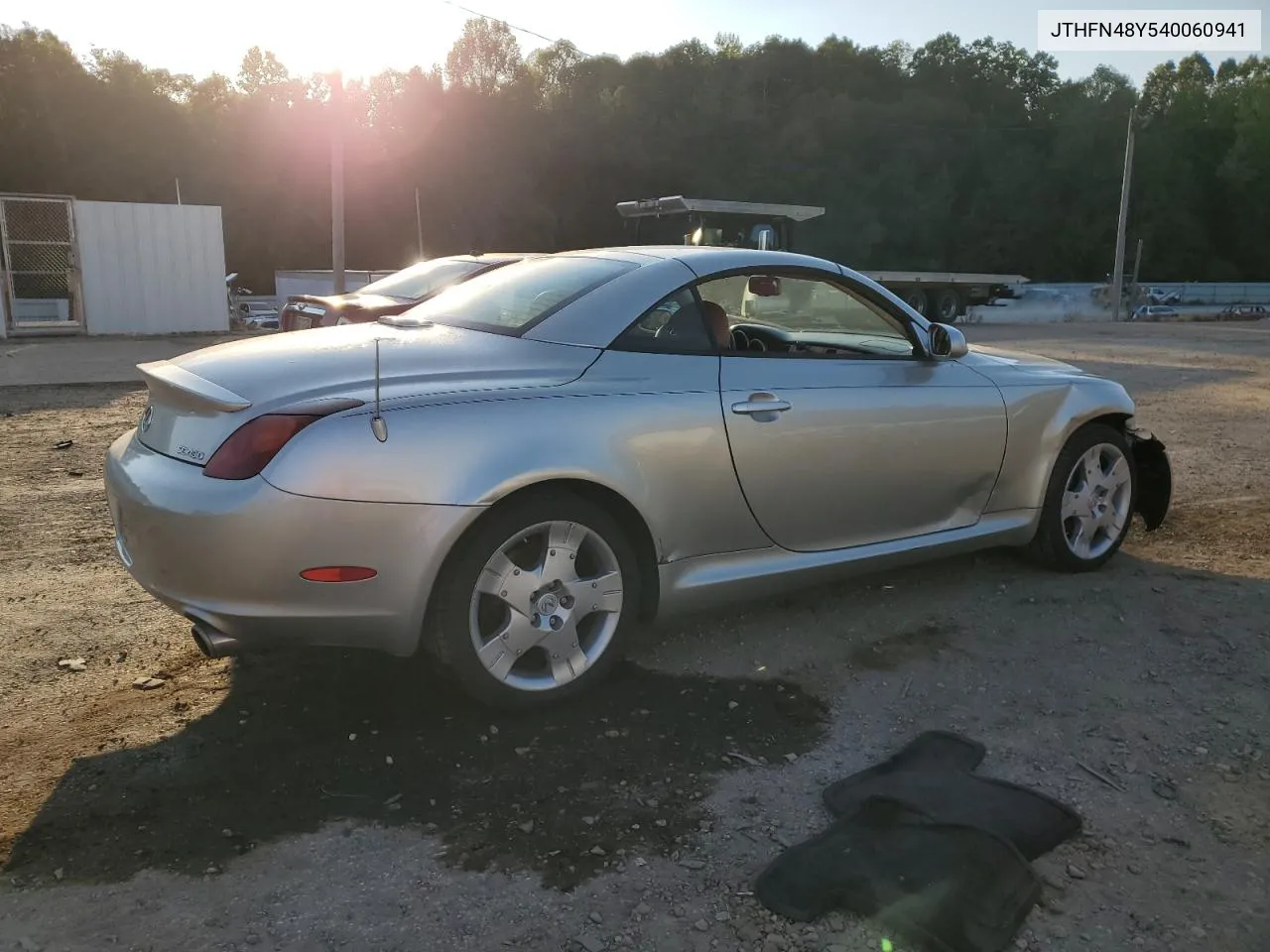 2004 Lexus Sc 430 VIN: JTHFN48Y540060941 Lot: 75556184