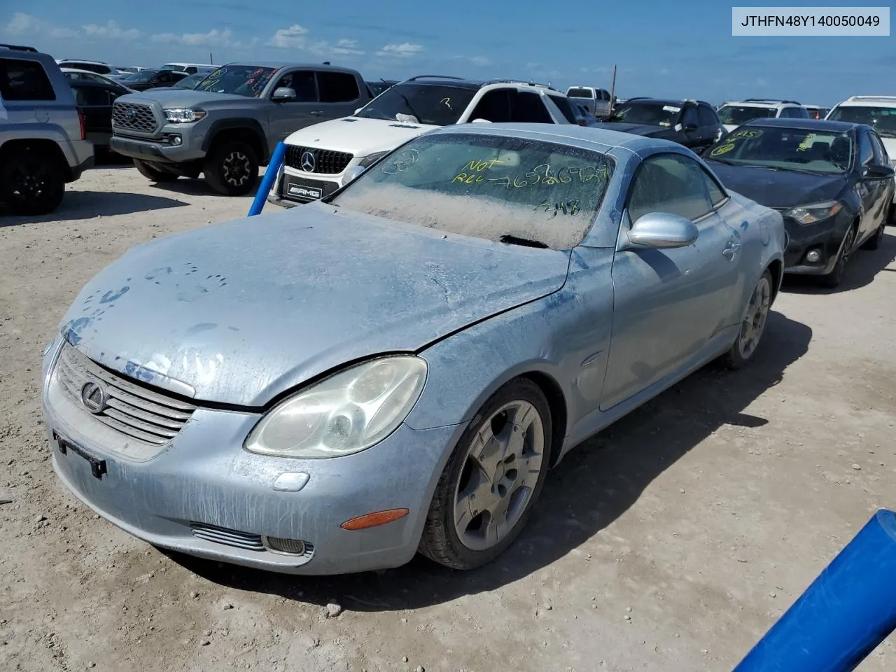 2004 Lexus Sc 430 VIN: JTHFN48Y140050049 Lot: 76526924