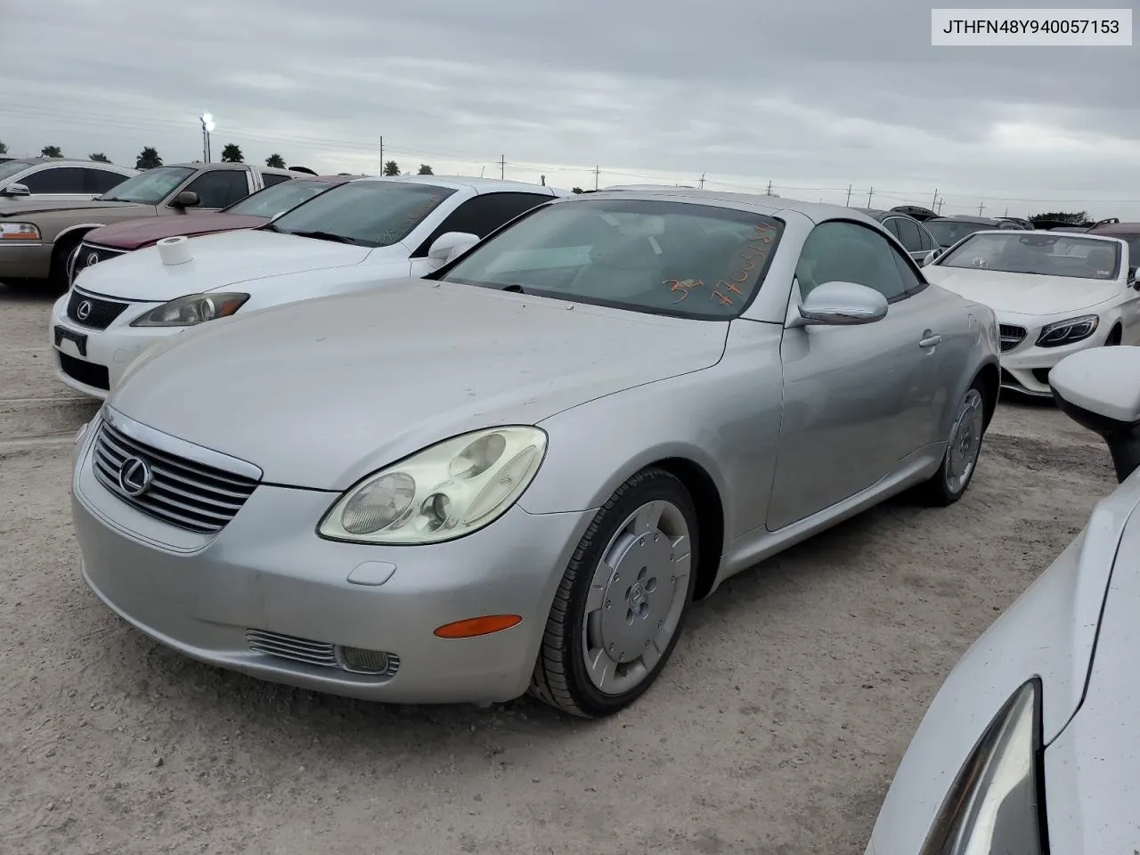 2004 Lexus Sc 430 VIN: JTHFN48Y940057153 Lot: 77005184