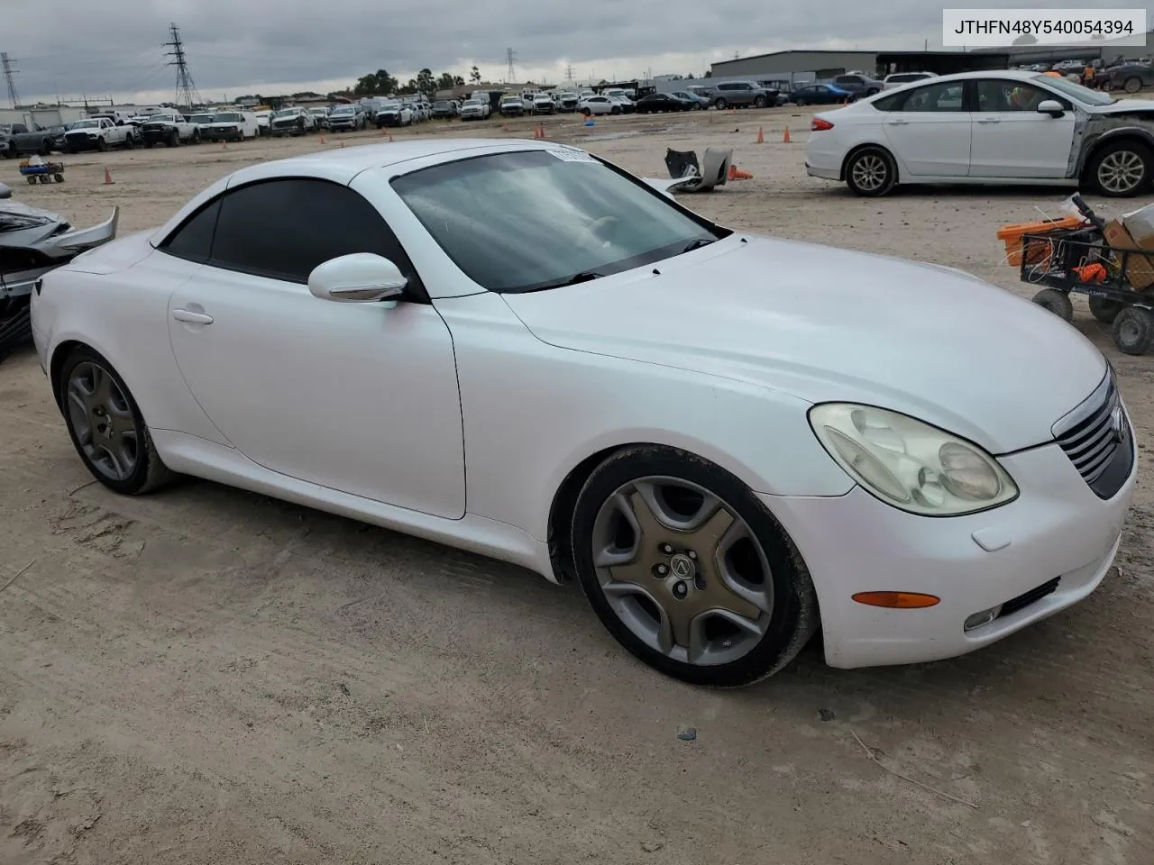 2004 Lexus Sc 430 VIN: JTHFN48Y540054394 Lot: 77576764