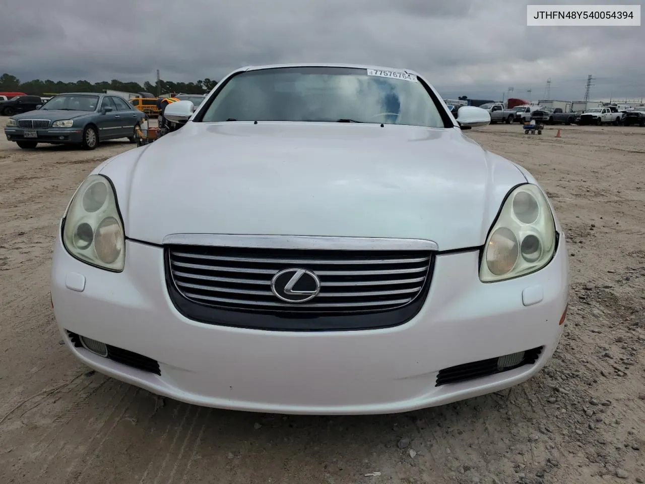 2004 Lexus Sc 430 VIN: JTHFN48Y540054394 Lot: 77576764