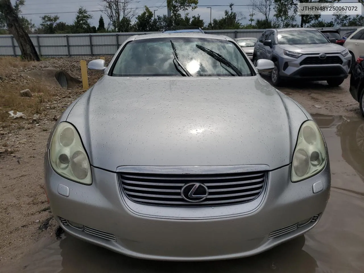 2005 Lexus Sc 430 VIN: JTHFN48Y250067072 Lot: 73648694