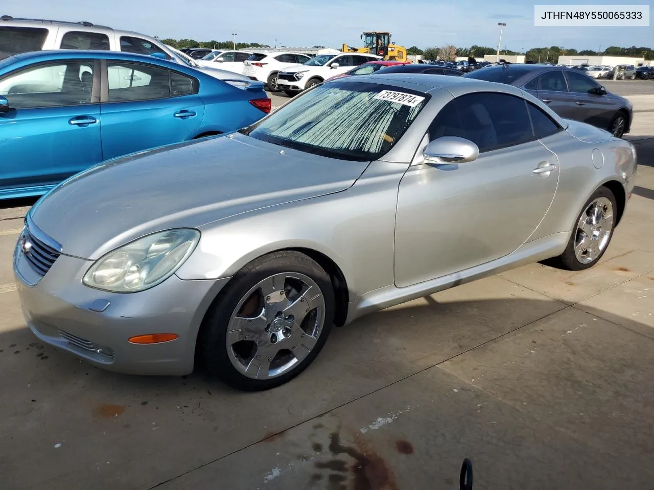 2005 Lexus Sc 430 VIN: JTHFN48Y550065333 Lot: 73797874