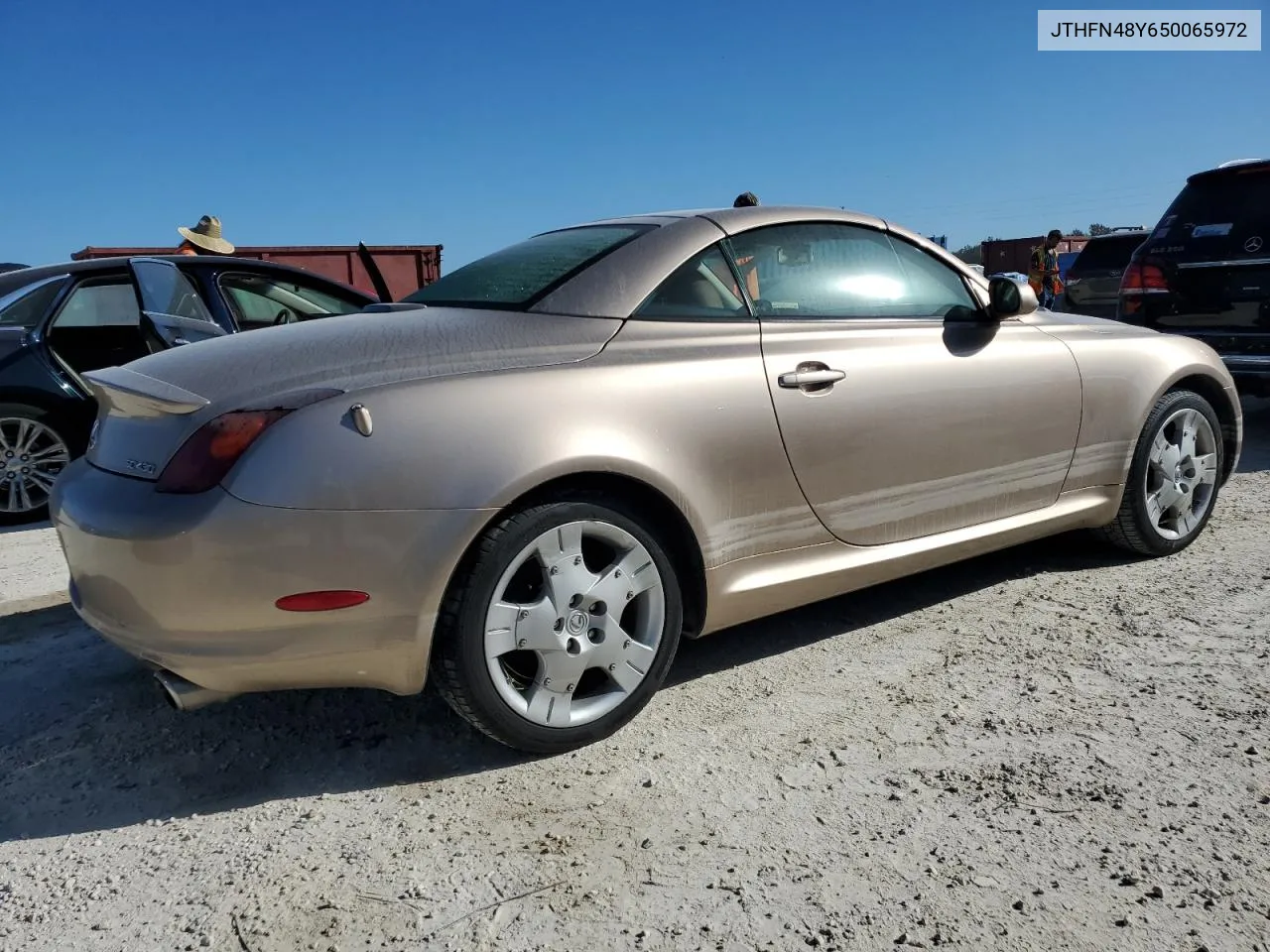 2005 Lexus Sc 430 VIN: JTHFN48Y650065972 Lot: 73840304