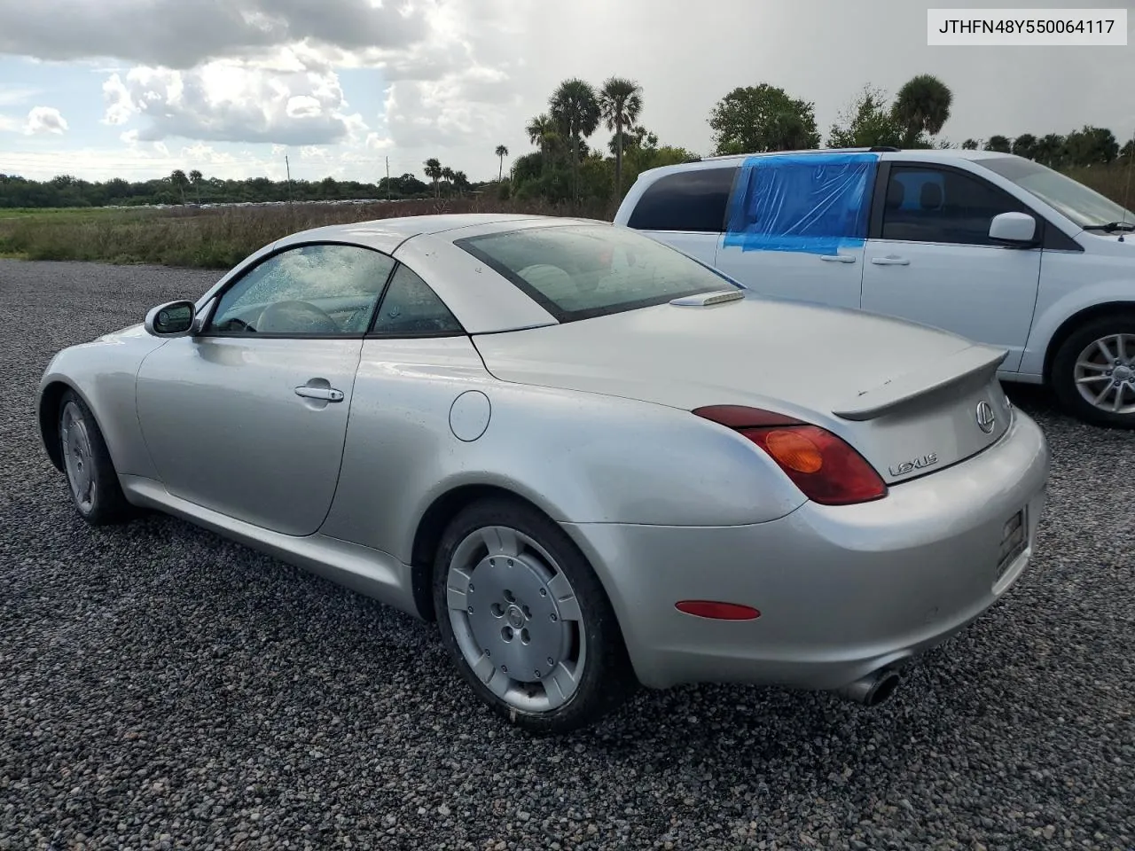 2005 Lexus Sc 430 VIN: JTHFN48Y550064117 Lot: 74053284