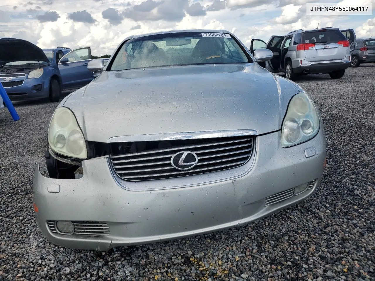 2005 Lexus Sc 430 VIN: JTHFN48Y550064117 Lot: 74053284