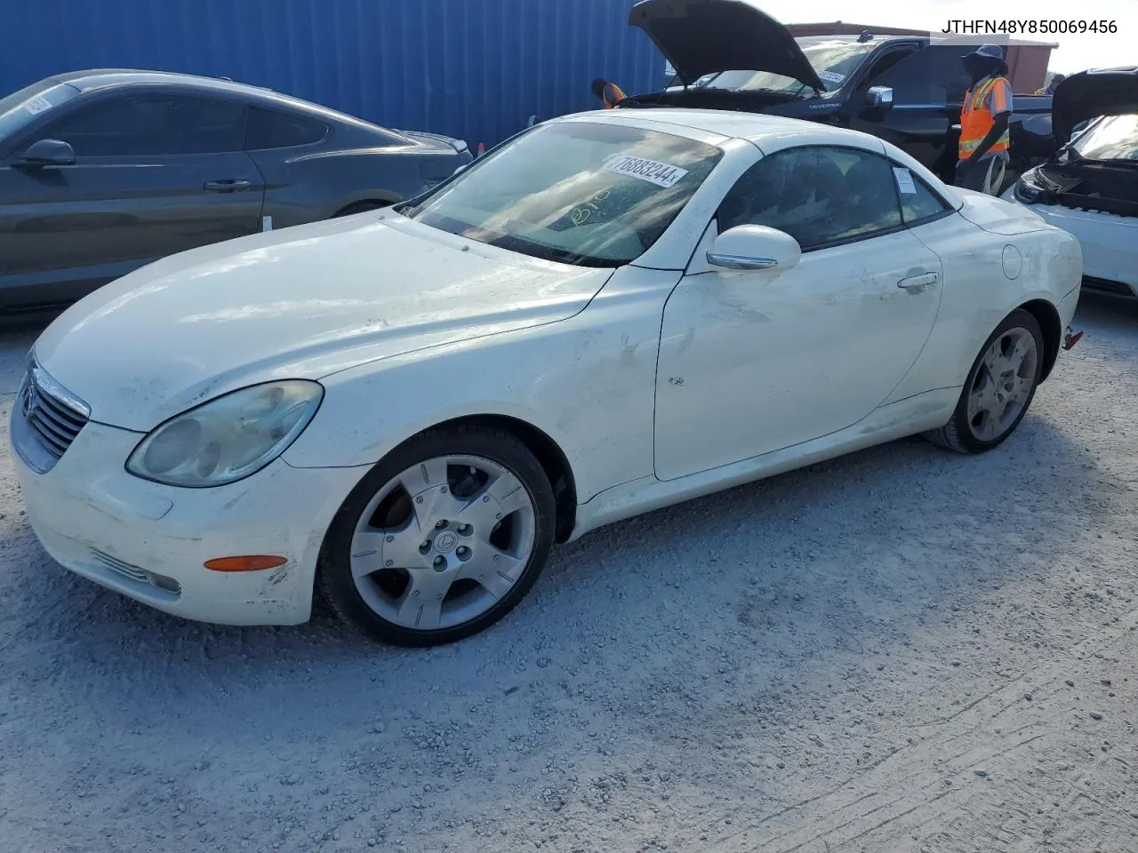 2005 Lexus Sc 430 VIN: JTHFN48Y850069456 Lot: 76883244