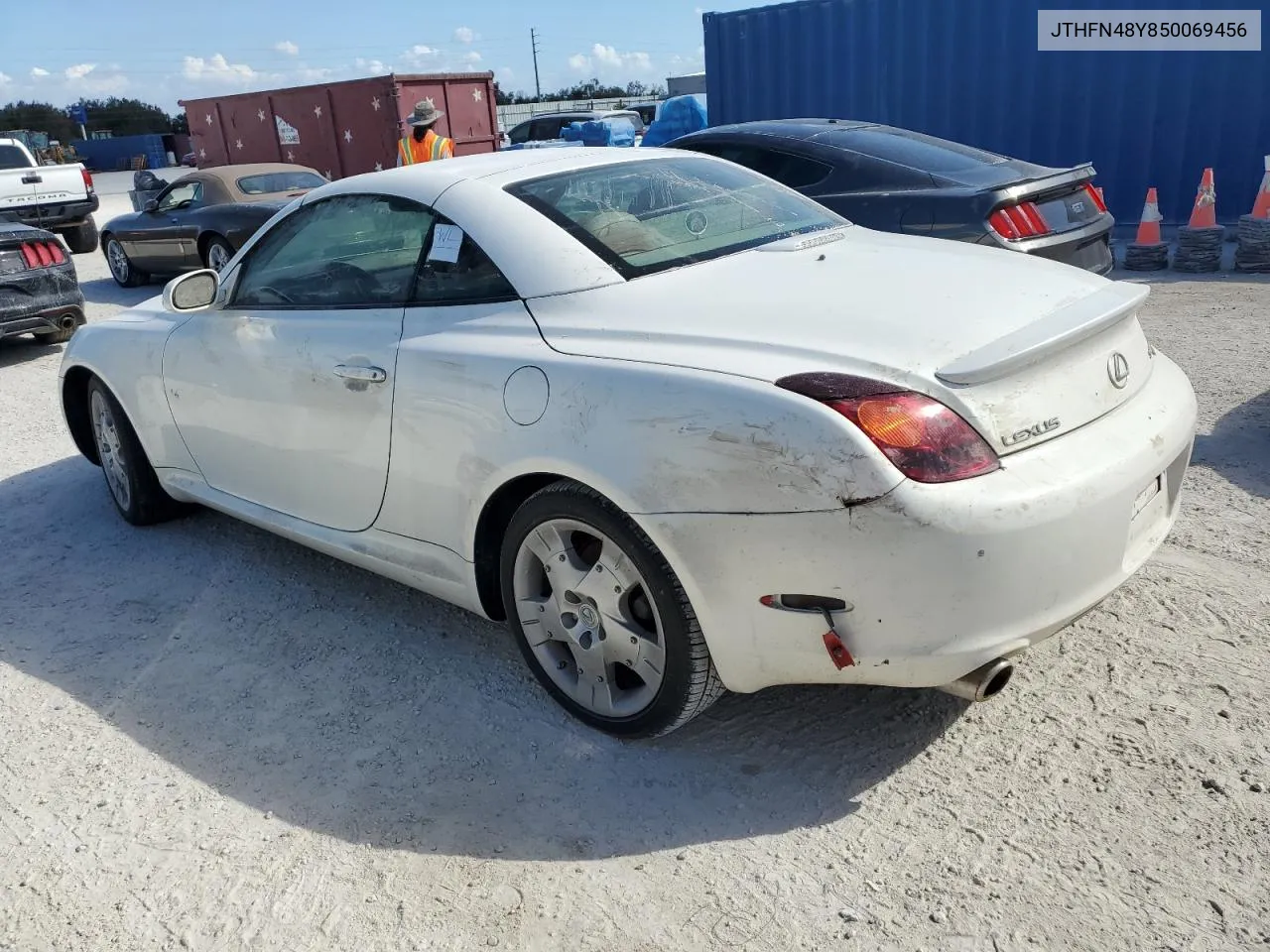 2005 Lexus Sc 430 VIN: JTHFN48Y850069456 Lot: 76883244