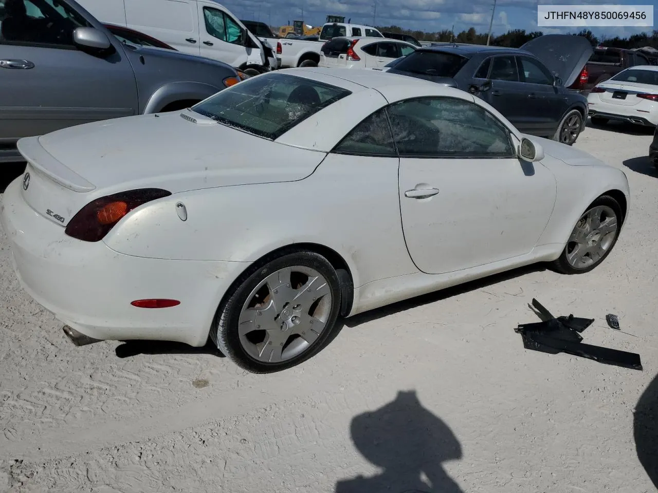 2005 Lexus Sc 430 VIN: JTHFN48Y850069456 Lot: 76883244