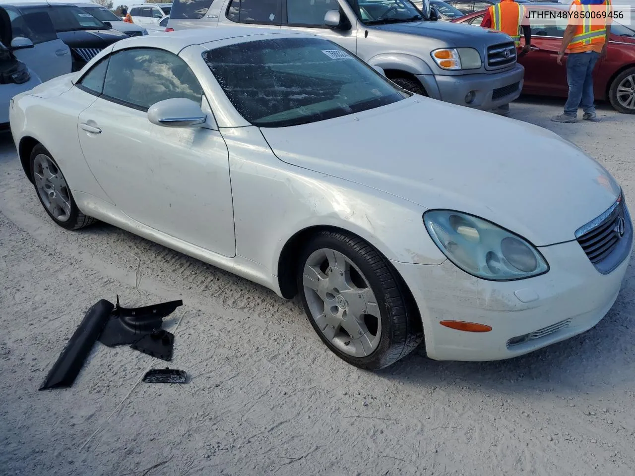 2005 Lexus Sc 430 VIN: JTHFN48Y850069456 Lot: 76883244