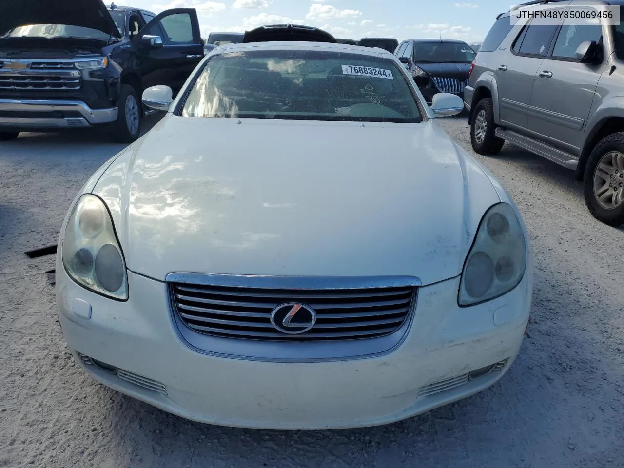 2005 Lexus Sc 430 VIN: JTHFN48Y850069456 Lot: 76883244