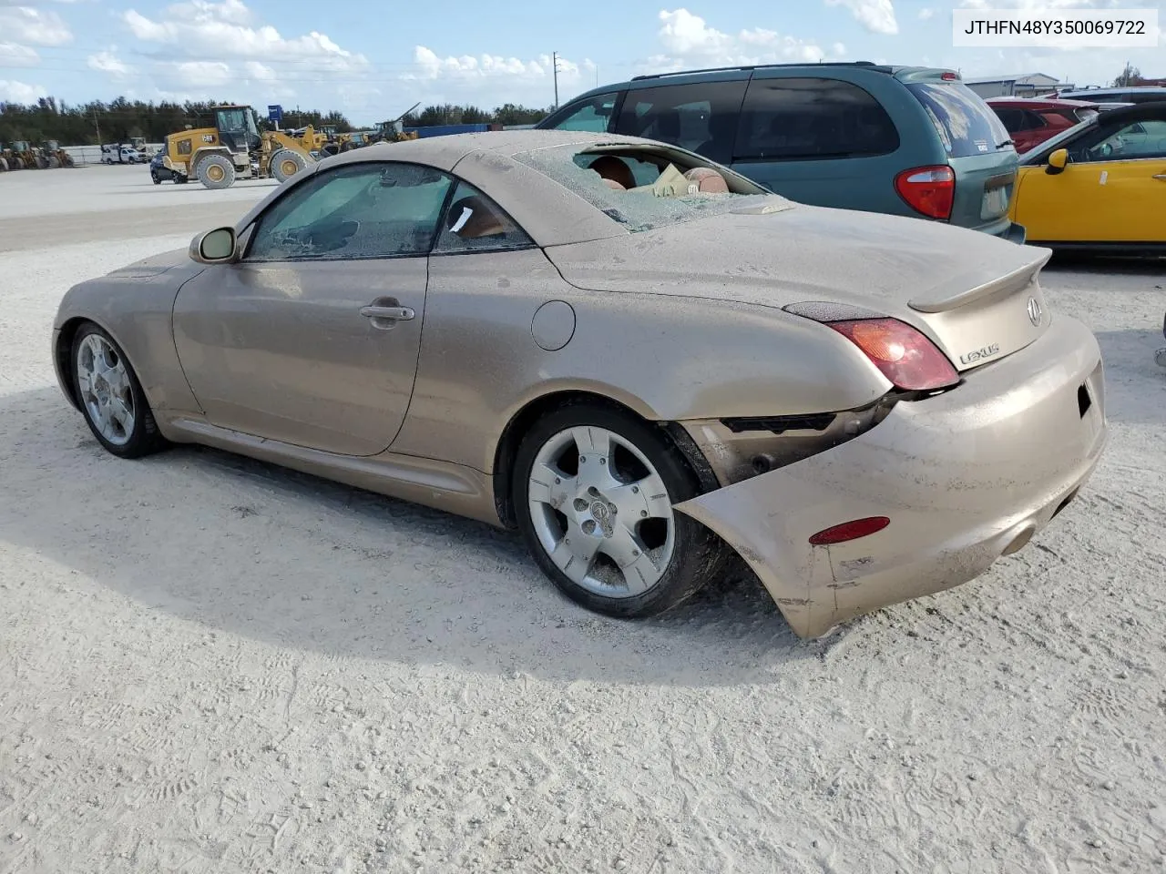 2005 Lexus Sc 430 VIN: JTHFN48Y350069722 Lot: 77107294