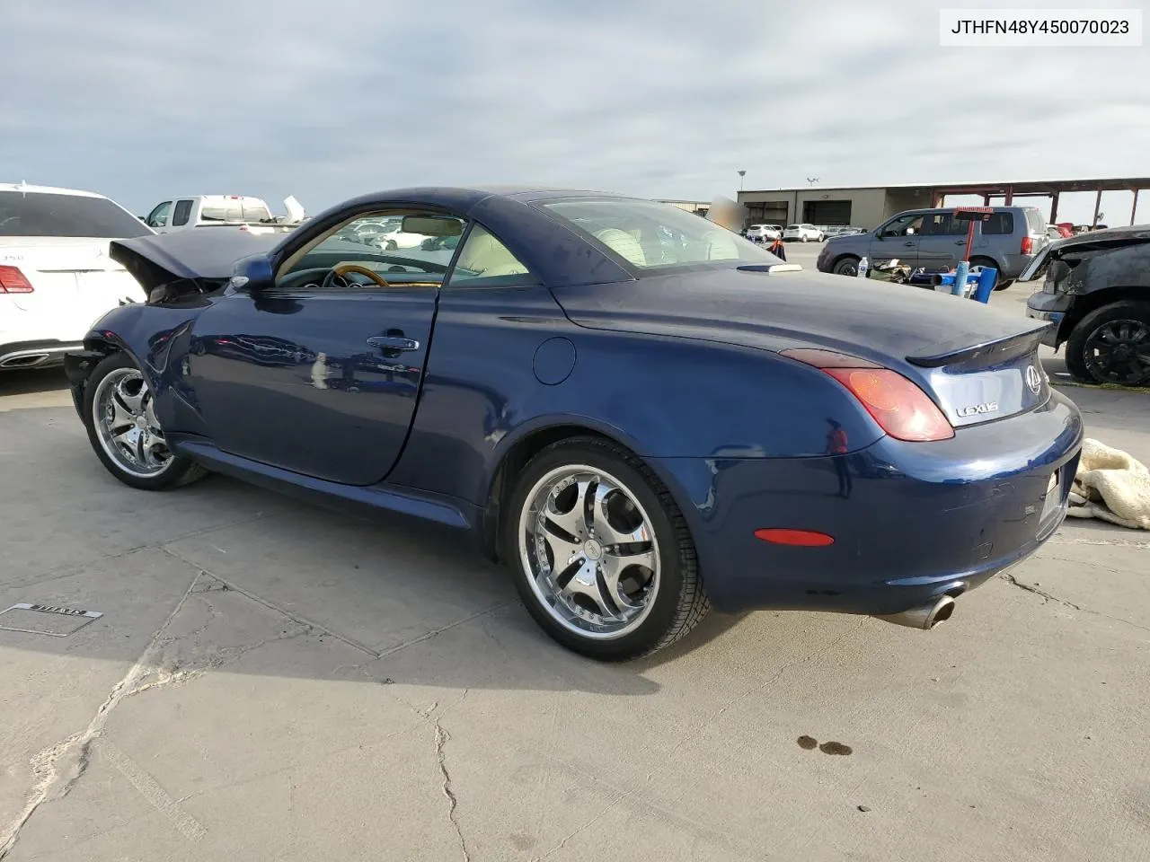 2005 Lexus Sc 430 VIN: JTHFN48Y450070023 Lot: 77154294